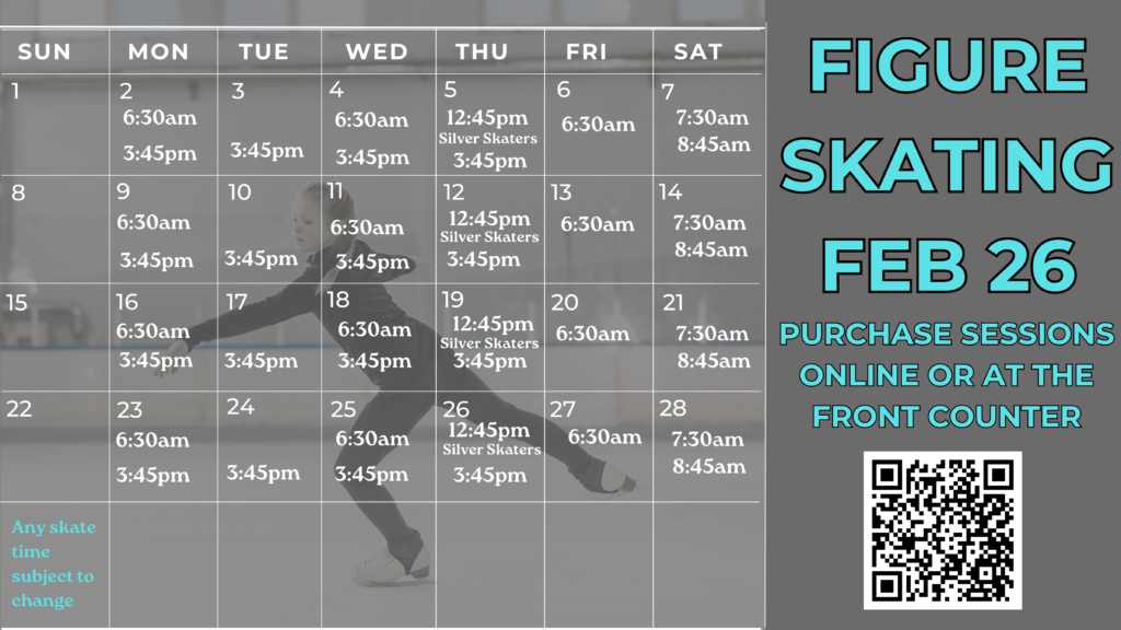 February Figure Skating Schedule